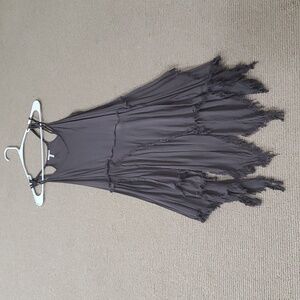 Free People brown/gray boho dress small